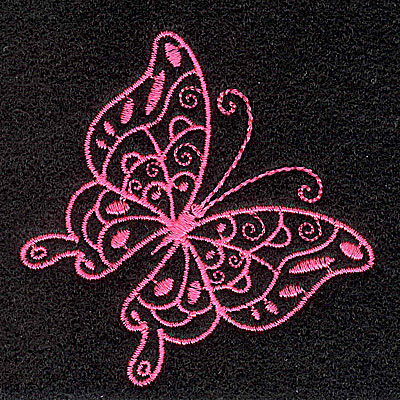 Embroidery Design: Butterfly A 2.59w X 2.60h