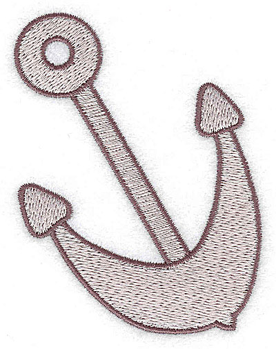 Embroidery Design: Anchor large 2.84w X 3.51h