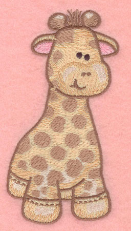 Embroidery Design: Giraffe large2.63w X 5.00h