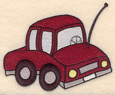Embroidery Design: Car large 5.00"w X 4.14"h