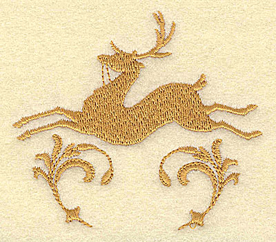 Embroidery Design: Deer 3.05w X 2.70h