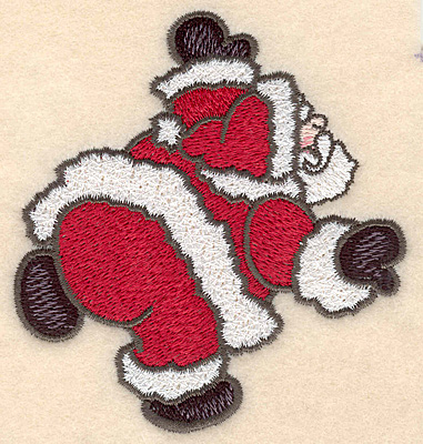 Embroidery Design: Santa Claus large3.95"H x 3.66"w