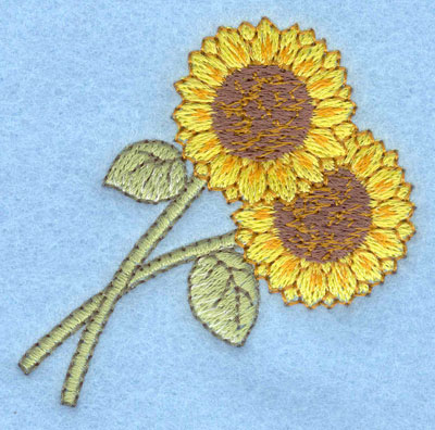 Embroidery Design: Sunflowers small2.36w X 2.40h