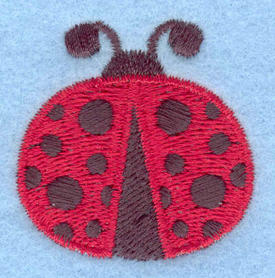 Embroidery Design: Ladybug flying small1.59w X 1.62h
