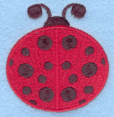 Embroidery Design: Ladybug large2.38w X 2.54h