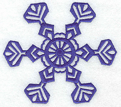 Embroidery Design: Snowflake 4 large 4.99w X 4.41h