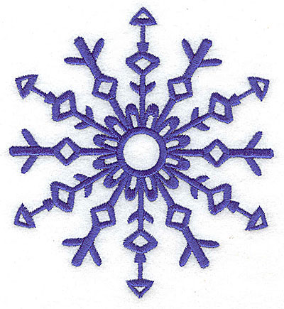 Embroidery Design: Snowflake 9 large 4.45w X 4.94h
