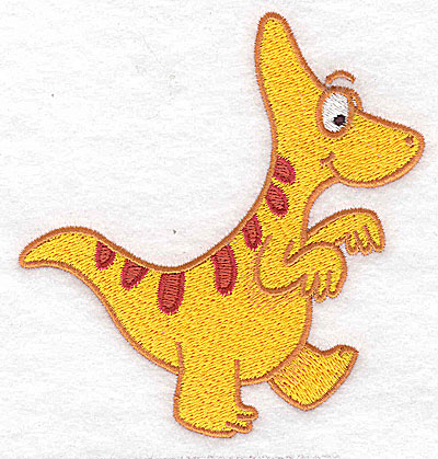 Embroidery Design: Dinosaur C large 4.39w X 4.59h