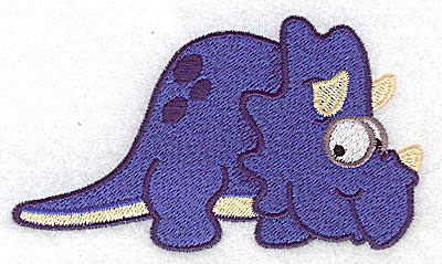 Embroidery Design: Dinosaur E large 4.55w X 2.63h