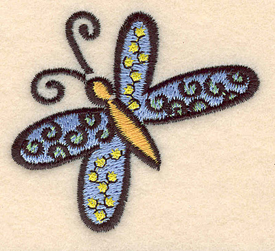 Embroidery Design: Butterfly B large 2.69w X 2.44h