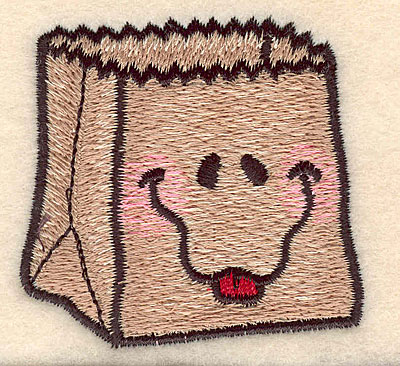 Embroidery Design: Trick-or-Treat bag large 2.35"w X 2.25"h