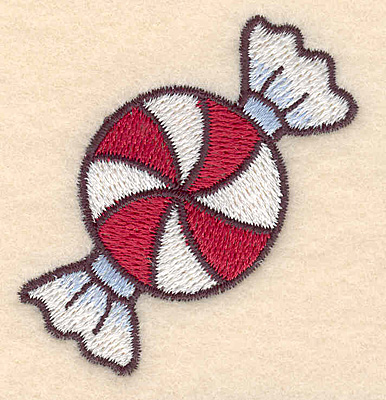 Embroidery Design: Candy mint large2.23"Hx2.13"W