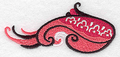 Embroidery Design: Design A 3.56w X 1.69h