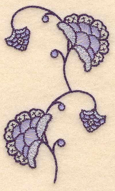 Embroidery Design: Colonial Design 101  3.50" x 2.07"
