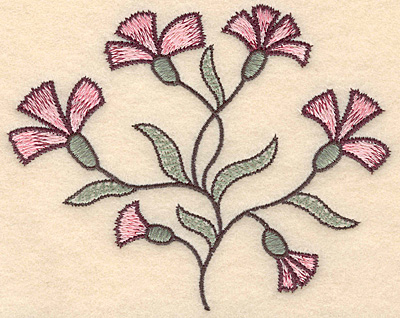 Embroidery Design: Colonial Design 133 Small  4.37" x 5.50"