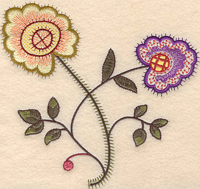 Embroidery Design: Colonial Design 138 Large 7.01" x 7.36"