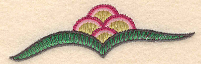 Embroidery Design: Colonial Design 144 1.18" x 3.89"