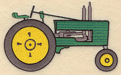 Embroidery Design: Tractor C5.00w X 3.05h