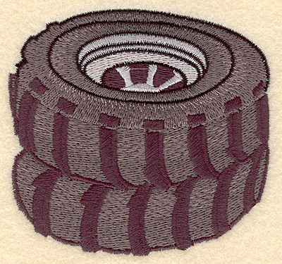Embroidery Design: Tires3.75w X 3.50h