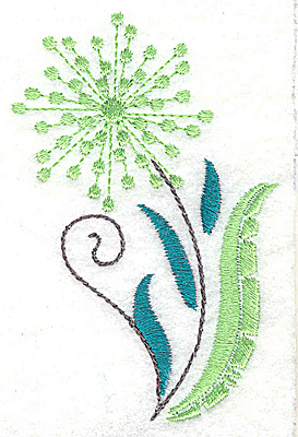 Embroidery Design: Dainty flowers 2B 2.36w X 3.54h