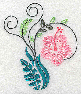 Embroidery Design: Dainty flowers 6B 3.16w X 3.74h