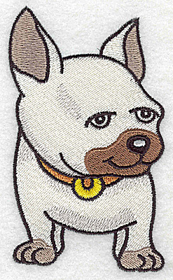 Embroidery Design: Devoted dog H large 2.76w X 4.61h
