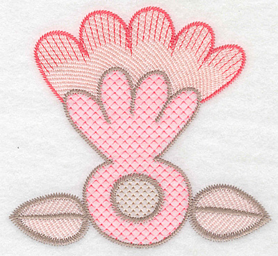 Embroidery Design: Design A large  4.97"h x 5.35"w