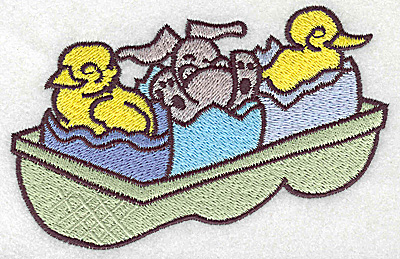 Embroidery Design: Easter egg carton large 4.87w X 3.24h