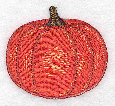 Embroidery Design: Pumpkin medium 2.60w X 2.37h
