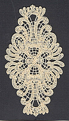 Embroidery Design: Lace 1 2.65w X 4.96h
