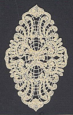Embroidery Design: Lace 3  2.96w X 4.90h