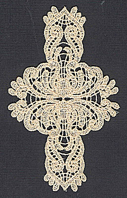 Embroidery Design: Lace 7 2.99w X 4.98h