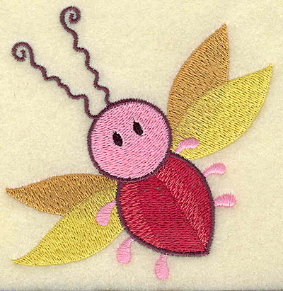 Embroidery Design: Insect 3.71w X 3.80h