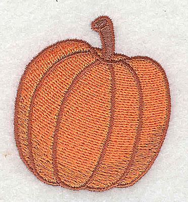 Embroidery Design: Pumpkin 1.89w X 2.12h