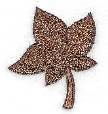 Embroidery Design: Fall leaf 1.86w X 2.16h