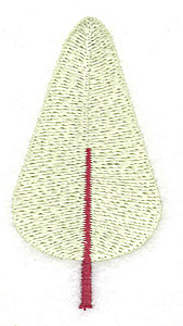 Embroidery Design: Tree 1.46w X 2.76h