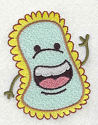 Embroidery Design: Germ D2.99H x 2.42W