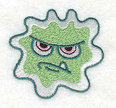 Embroidery Design: Germ L1.96H x 2.05W