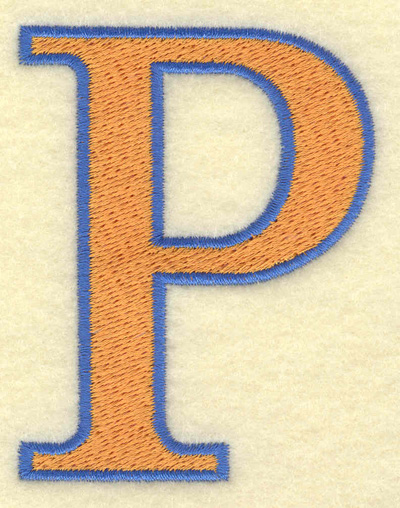 Embroidery Design: Rho large 2.37w X 3.03h