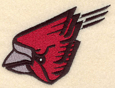 Embroidery Design: Cardinal small 3.75"w X 3.00"h