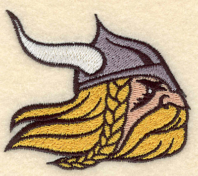 Embroidery Design: Viking warrior small 3.04"w X 2.65"h