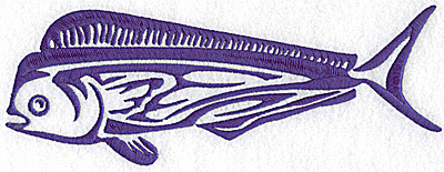 Embroidery Design: Game Fish 3 large 9.12w X 3.37h