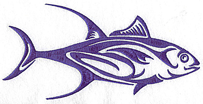 Embroidery Design: Game Fish 4 large 3.43w X 4.15h
