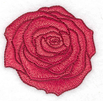 Embroidery Design: Rose large2.70w X 2.72h