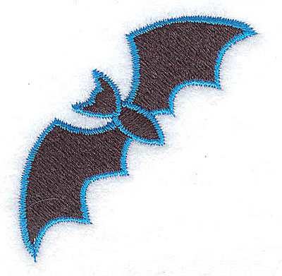 Embroidery Design: Bat 1.93w X 2.03h