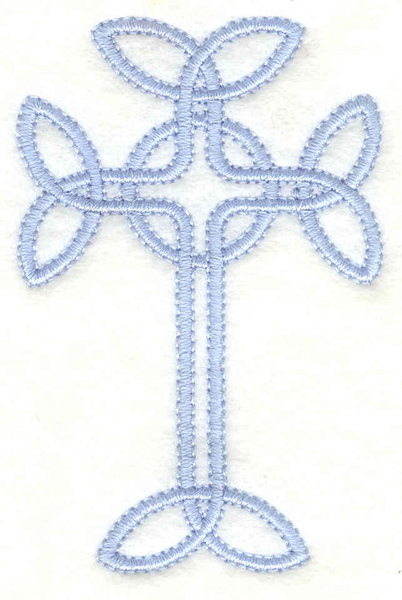 Embroidery Design: Cross1.97w X 3.00h