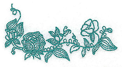 Embroidery Design: Heritage Border 2B 3.45w X 1.86h