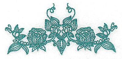 Embroidery Design: Heritage Border 2C 4.09w X 1.91h