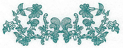 Embroidery Design: Heritage Border 3A 6.93w X 2.56h