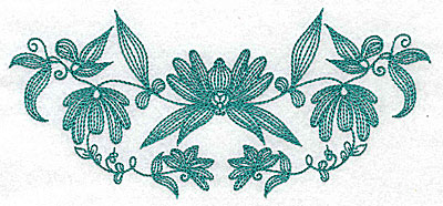 Embroidery Design: Heritage Border 5A 6.91w X 3.13h